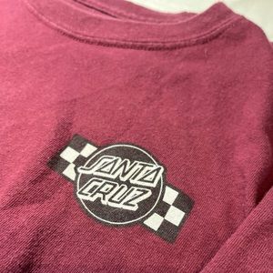 Santa Cruz Maroon Skater Crewneck